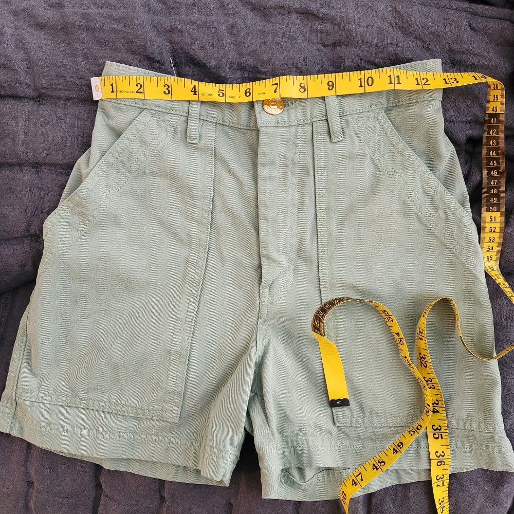 Sage Big Bud Press work shorts in XS/XXS (pls read description!)